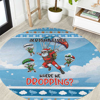Gamer Christmas Round Carpet Alright Elves Where We Dropping - Wonder Print Shop