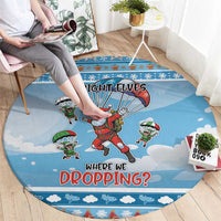 Gamer Christmas Round Carpet Alright Elves Where We Dropping - Wonder Print Shop