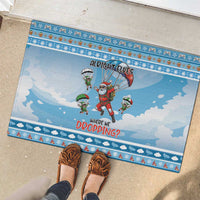 Gamer Christmas Rubber Doormat Alright Elves Where We Dropping - Wonder Print Shop