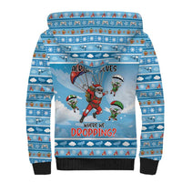 Gamer Christmas Sherpa Hoodie Alright Elves Where We Dropping - Wonder Print Shop