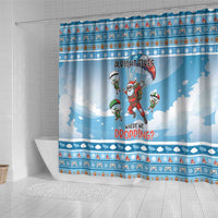 Gamer Christmas Shower Curtain Alright Elves Where We Dropping - Wonder Print Shop