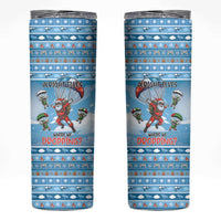 Gamer Christmas Skinny Tumbler Alright Elves Where We Dropping - Wonder Print Shop