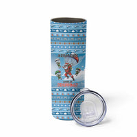 Gamer Christmas Skinny Tumbler Alright Elves Where We Dropping - Wonder Print Shop