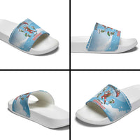 Gamer Christmas Slide Sandals Alright Elves Where We Dropping - Wonder Print Shop