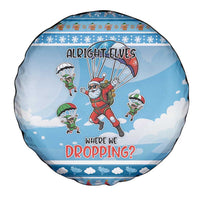 Gamer Christmas Spare Tire Cover Alright Elves Where We Dropping - Wonder Print Shop
