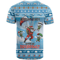 Gamer Christmas T Shirt Alright Elves Where We Dropping - Wonder Print Shop