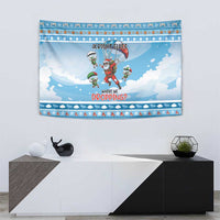 Gamer Christmas Tapestry Alright Elves Where We Dropping - Wonder Print Shop