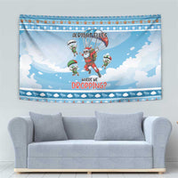Gamer Christmas Tapestry Alright Elves Where We Dropping - Wonder Print Shop