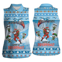 Gamer Christmas Women Sleeveless Polo Shirt Alright Elves Where We Dropping - Wonder Print Shop