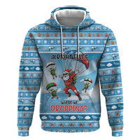 Gamer Christmas Zip Hoodie Alright Elves Where We Dropping - Wonder Print Shop