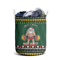 Xmas Gymer Christmas Laundry Basket No Lift No Gift - Wonder Print Shop