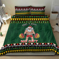 Xmas Gymer Christmas Bedding Set No Lift No Gift - Wonder Print Shop