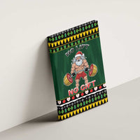 Xmas Gymer Christmas Canvas Wall Art No Lift No Gift - Wonder Print Shop