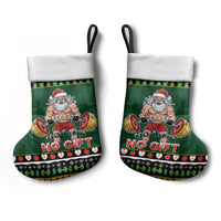 Gym Christmas Stocking No Lift No Gift - Wonder Print Shop
