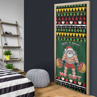 Xmas Gymer Christmas Door Cover No Lift No Gift - Wonder Print Shop