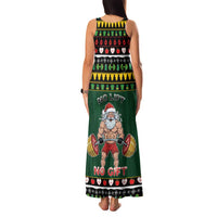Xmas Gymer Christmas Family Matching Tank Maxi Dress and Hawaiian Shirt No Lift No Gift - Wonder Print Shop