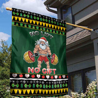 Xmas Gymer Christmas Garden Flag No Lift No Gift - Wonder Print Shop