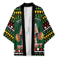 Xmas Gymer Christmas Kimono No Lift No Gift - Wonder Print Shop