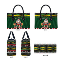 Xmas Gymer Christmas Leather Bag No Lift No Gift - Wonder Print Shop