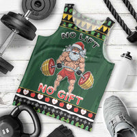 Xmas Gymer Christmas Men Tank Top No Lift No Gift - Wonder Print Shop