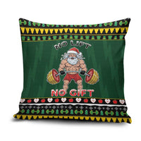 Xmas Gymer Christmas Pillow Cover No Lift No Gift - Wonder Print Shop