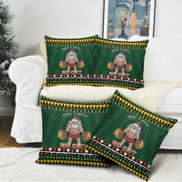 Xmas Gymer Christmas Pillow Cover No Lift No Gift - Wonder Print Shop