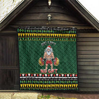 Xmas Gymer Christmas Quilt No Lift No Gift - Wonder Print Shop