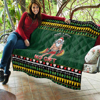 Xmas Gymer Christmas Quilt No Lift No Gift - Wonder Print Shop