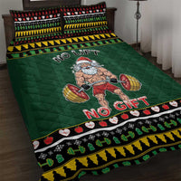 Xmas Gymer Christmas Quilt Bed Set No Lift No Gift - Wonder Print Shop