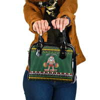 Xmas Gymer Christmas Shoulder Handbag No Lift No Gift - Wonder Print Shop