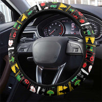 Xmas Gymer Christmas Steering Wheel Cover No Lift No Gift - Wonder Print Shop