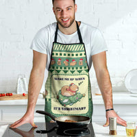 Capybara Christmas Apron Wake Me Up When It's Christmas - Wonder Print Shop