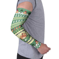 Capybara Christmas Arm Sleeves Wake Me Up When It's Christmas - Wonder Print Shop