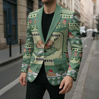 Capybara Christmas Blazer Wake Me Up When It's Christmas - Wonder Print Shop