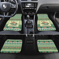 Capybara Christmas Car Mats Wake Me Up When It's Christmas - Wonder Print Shop