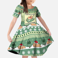 Capybara Christmas Family Matching Long Sleeve Bodycon Dress and Hawaiian Shirt Wake Me Up When It's Christmas - Wonder Print Shop