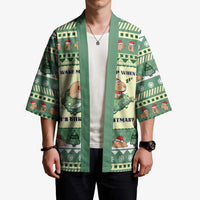 Capybara Christmas Kimono Wake Me Up When It's Christmas - Wonder Print Shop