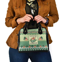 Capybara Christmas Shoulder Handbag Wake Me Up When It's Christmas - Wonder Print Shop