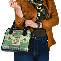Capybara Christmas Shoulder Handbag Wake Me Up When It's Christmas - Wonder Print Shop