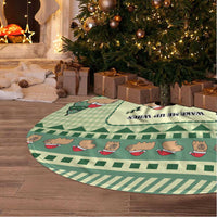Capybara Christmas Tree Skirt Wake Me Up When It's Christmas - Wonder Print Shop
