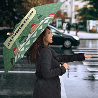 Capybara Christmas Umbrella Wake Me Up When It's Christmas - Wonder Print Shop
