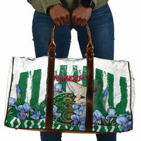 Algeria Travel Bag Fennec And Iris Grunge Style - Wonder Print Shop