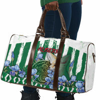 Algeria Travel Bag Fennec And Iris Grunge Style - Wonder Print Shop