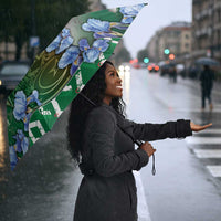 Algeria Umbrella Fennec And Iris Grunge Style - Wonder Print Shop