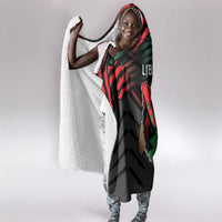 Libya In My Veins Hooded Blanket - Wonder Print Shop