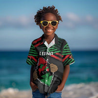 Personalized Libya In My Veins Kid Hawaiian Shirt - Wonder Print Shop