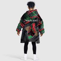 Personalized Libya In My Veins Kid Wearable Blanket Hoodie - Wonder Print Shop