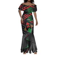 Personalized Libya In My Veins Mermaid Dress - Wonder Print Shop