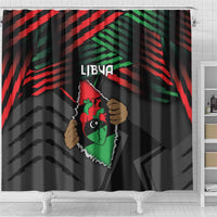 Libya In My Veins Shower Curtain - Wonder Print Shop