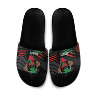 Libya In My Veins Slide Sandals - Wonder Print Shop